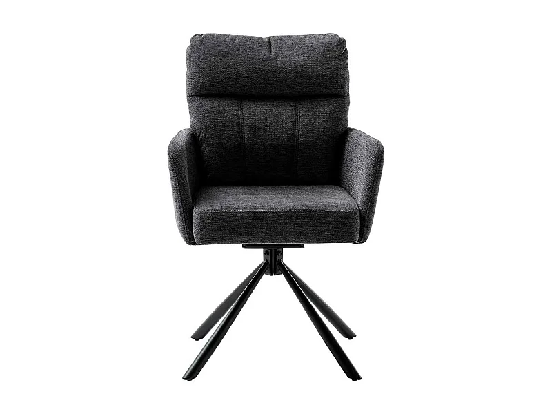 Esszimmerstuhl mit Armlehnen drehbar (2er Set)