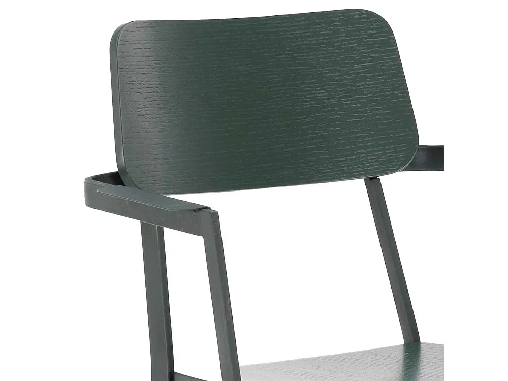 Design Stühle in Grün Schichtholz Metall (4er Set)