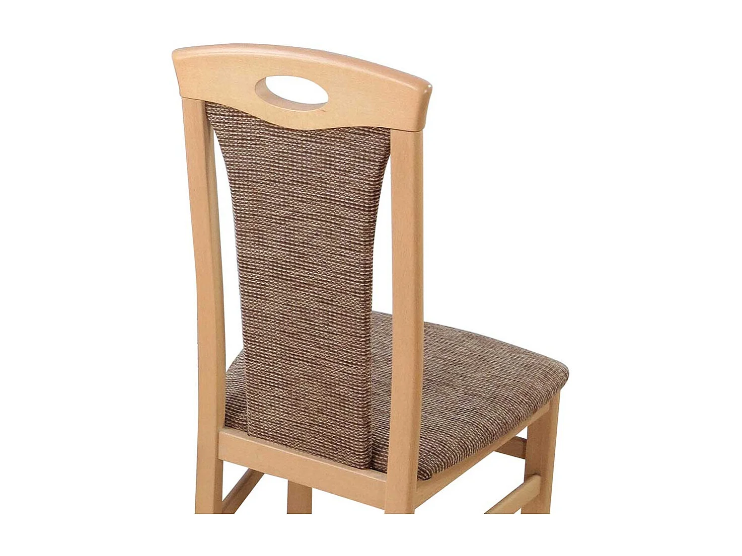 Küchenstühle in Hellbraun Gestell aus Massivholz (2er Set)