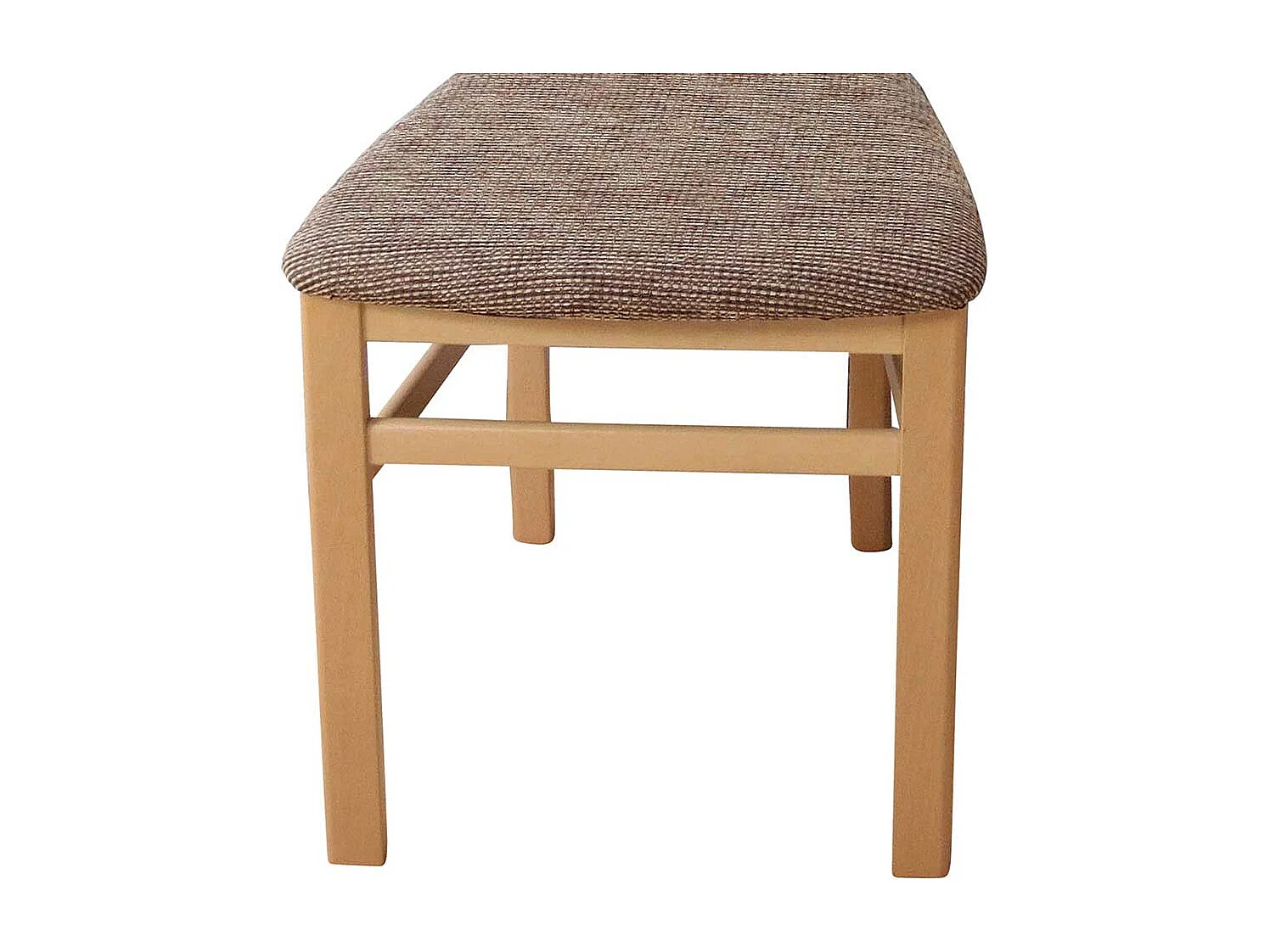 Küchenstühle in Hellbraun Gestell aus Massivholz (2er Set)