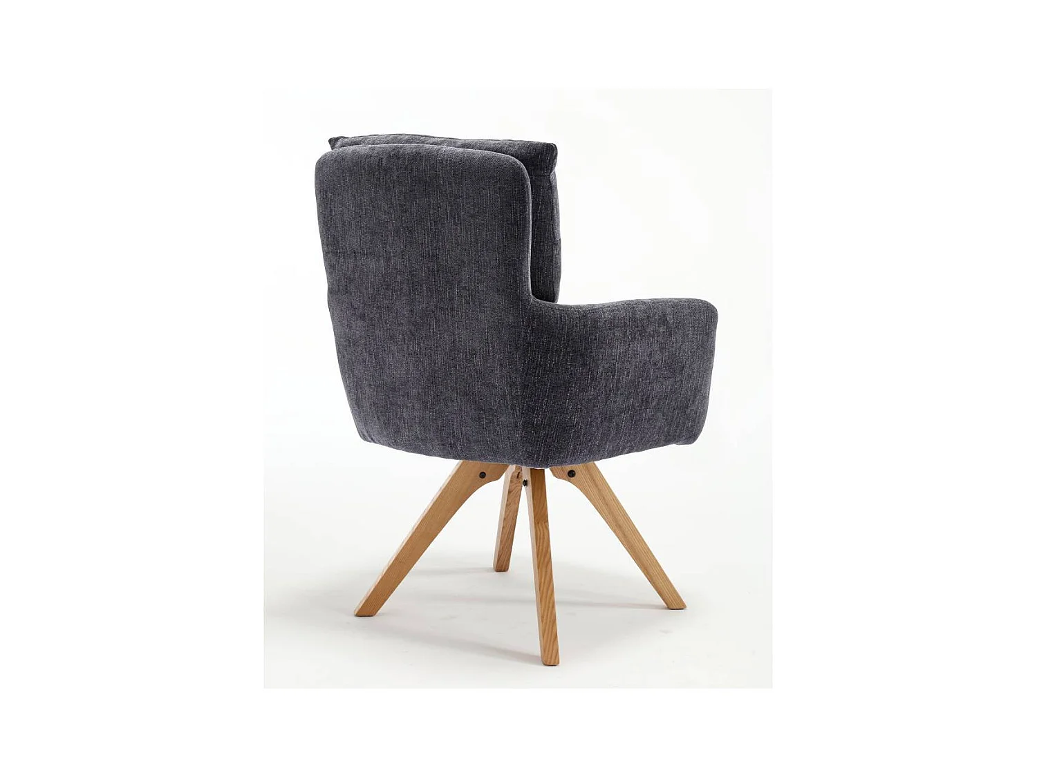 Polsterstuhl Esszimmerstuhl mit Armlehnen und hoher Rückenlehne (2er Set)