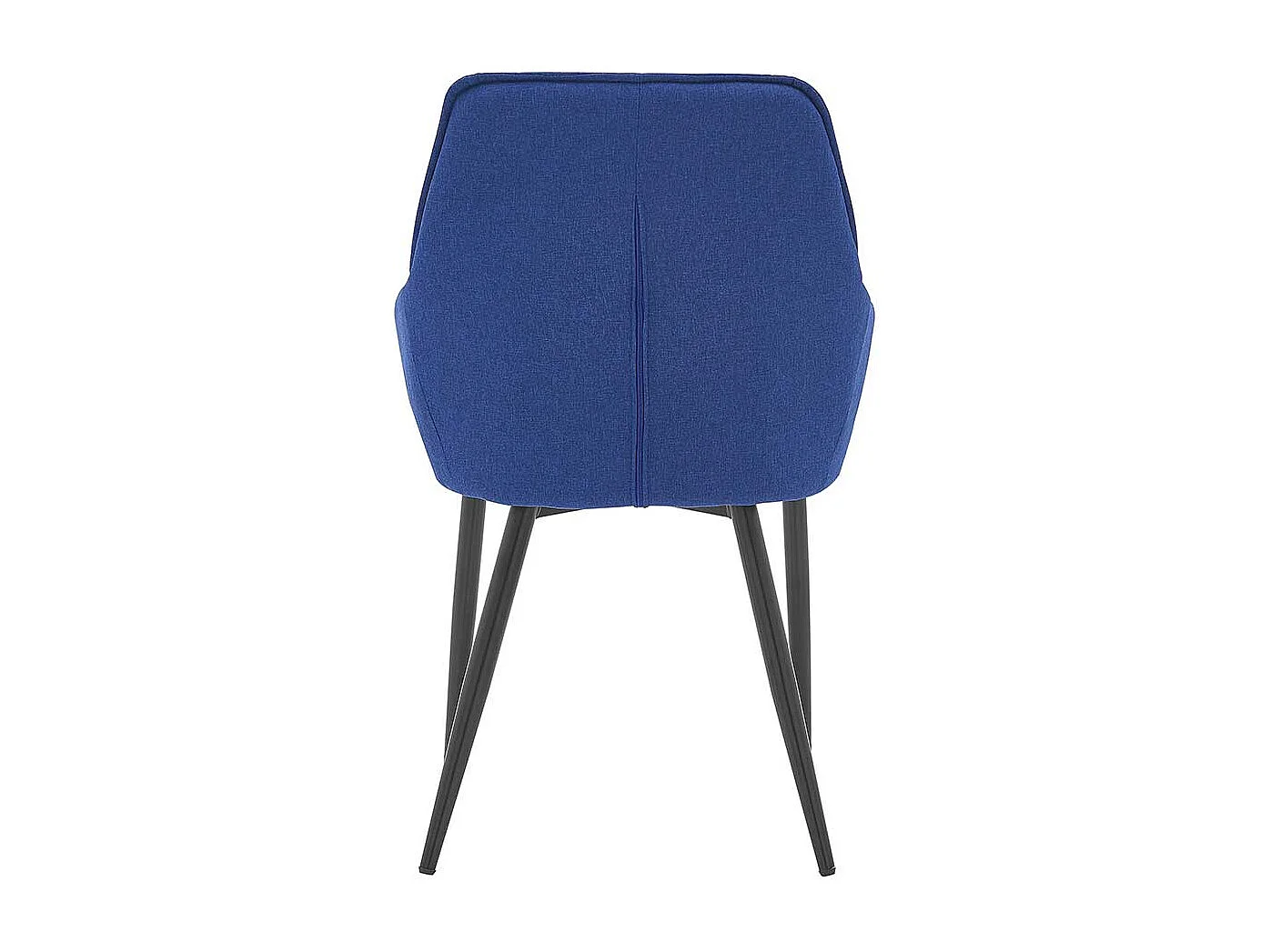 Polster Armlehnenstuhl in Blau und Schwarz aufwendigen Steppungen