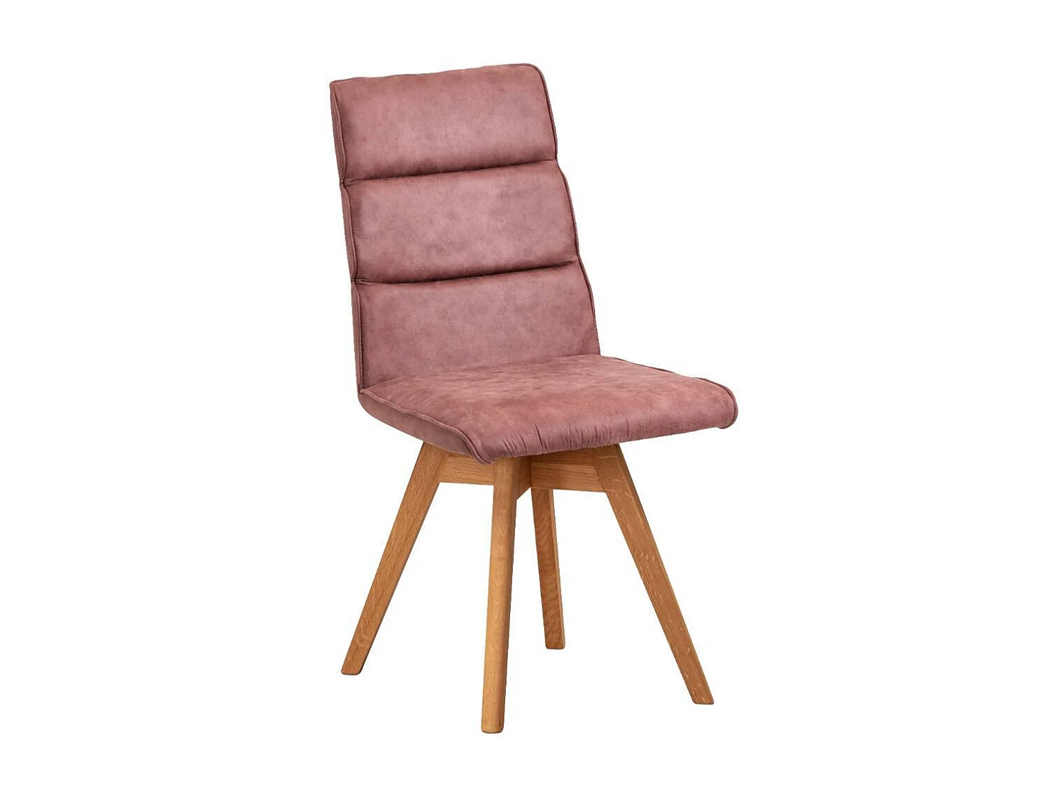 Esszimmerstuhl Polsterstuhl in Rosenholz aus Microfaser (2er Set)