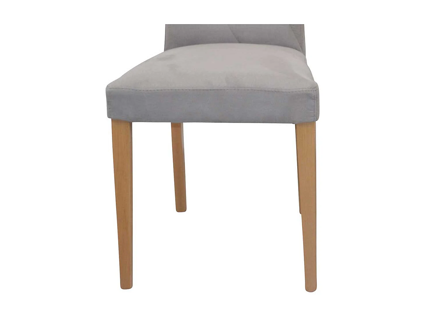 Kunstleder Hochlehner in Taupe Eichefarben (2er Set)