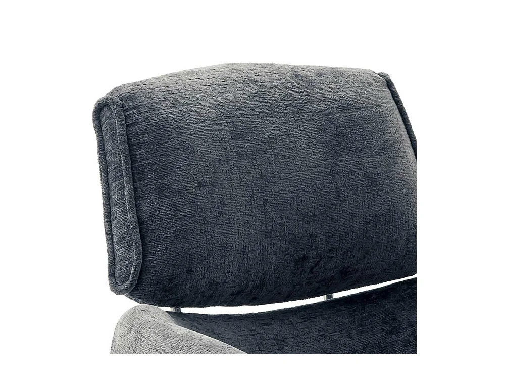 Esszimmerarmlehnstühle modern in Anthrazit drehbar (2er Set)