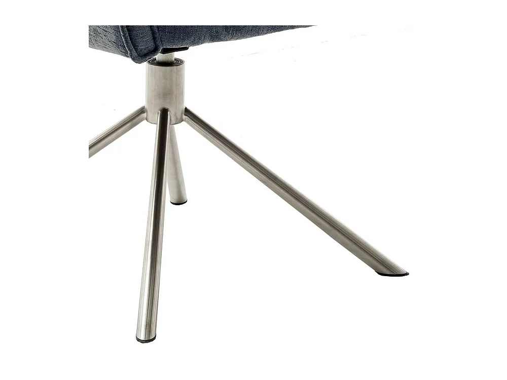 Esszimmerarmlehnstühle modern in Anthrazit drehbar (2er Set)