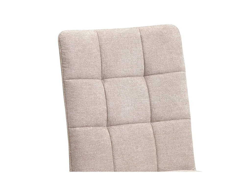 Polsterstuhl Esszimmerstuhl aus Flockstoff mit Gestell aus Massivholz (2er Set)