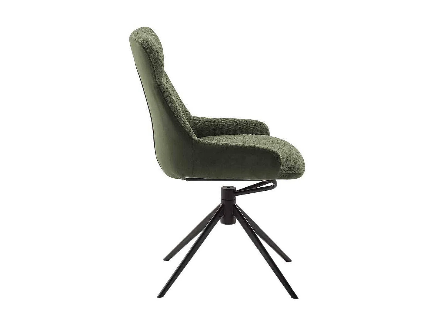 Esstisch Stühle in Oliv Grün Taschenfederkern (2er Set)