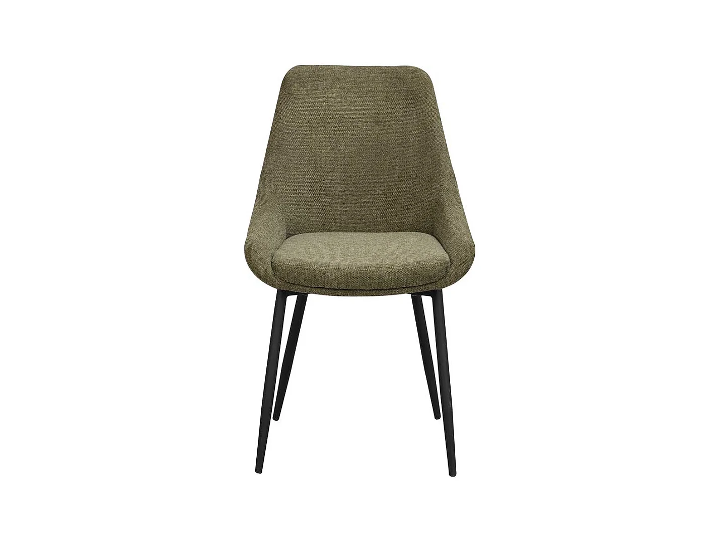 Esstisch Stühle mit Gestell aus Metall schwarz modernem Design (2er Set)
