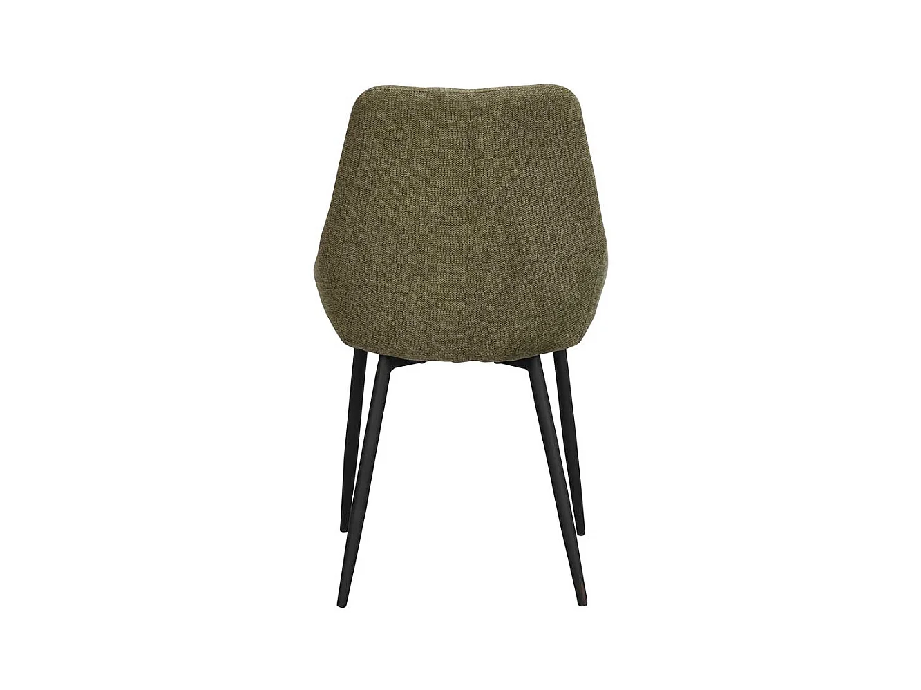 Esstisch Stühle mit Gestell aus Metall schwarz modernem Design (2er Set)