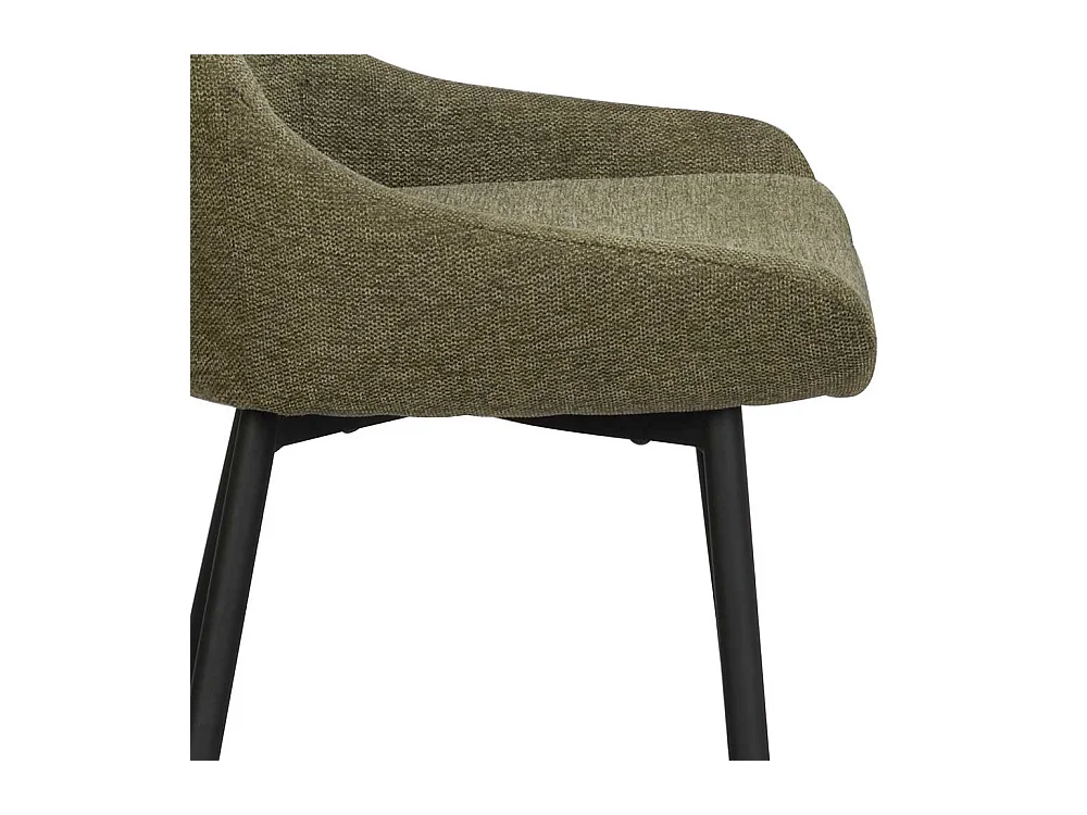 Esstisch Stühle mit Gestell aus Metall schwarz modernem Design (2er Set)