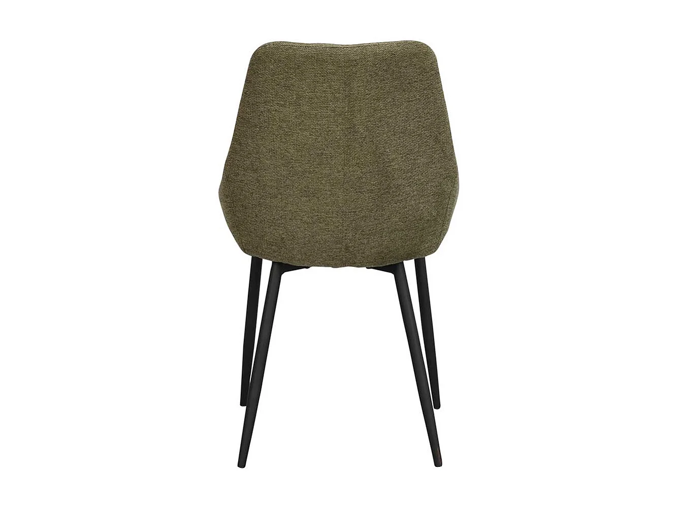 Esstisch Stühle mit Gestell aus Metall schwarz modernem Design (2er Set)