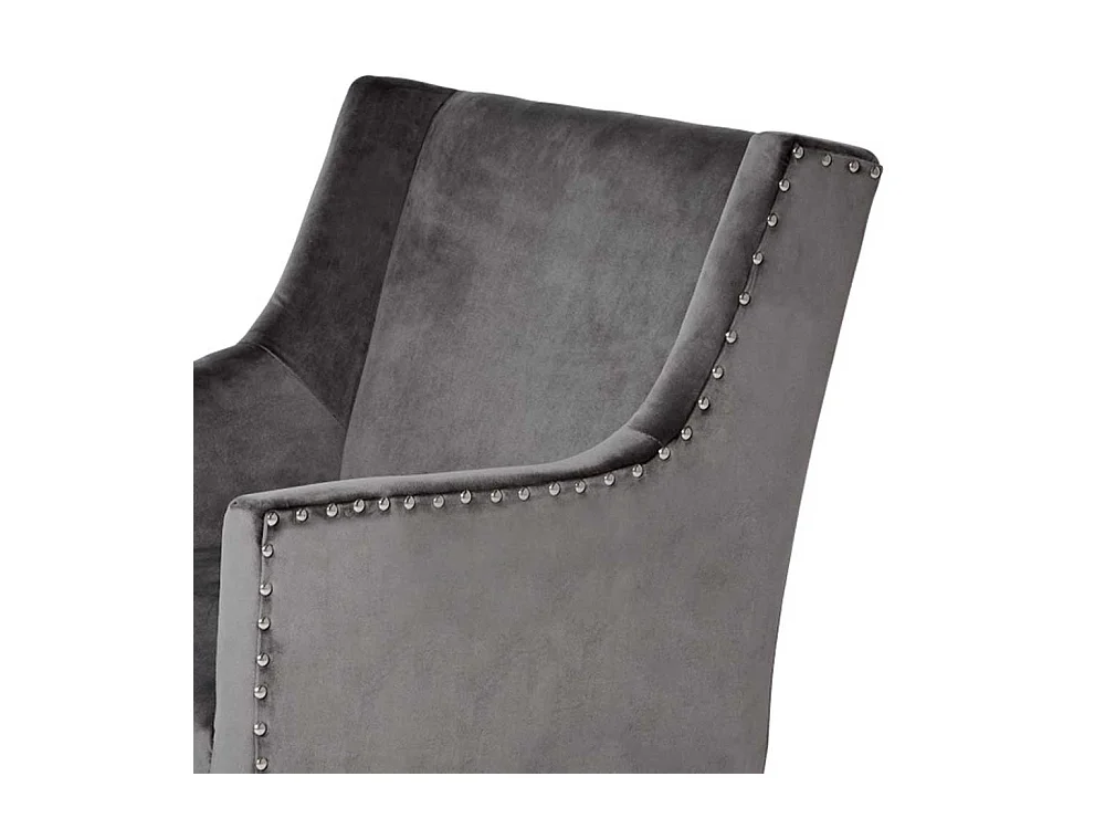 Esszimmerarmlehnstuhl Stuhl in Anthrazit 50 cm Sitzhöhe