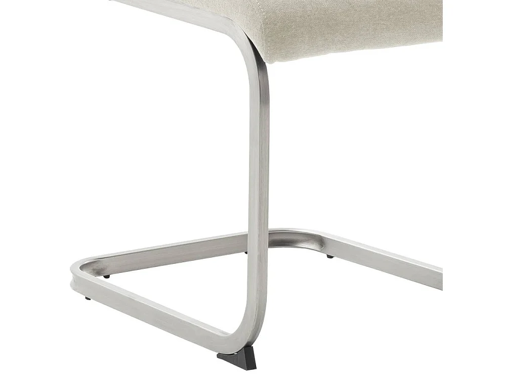 Schwingstuhl Esstischstuhl aus Webstoff mit hoher R�ckenlehne (4er Set)