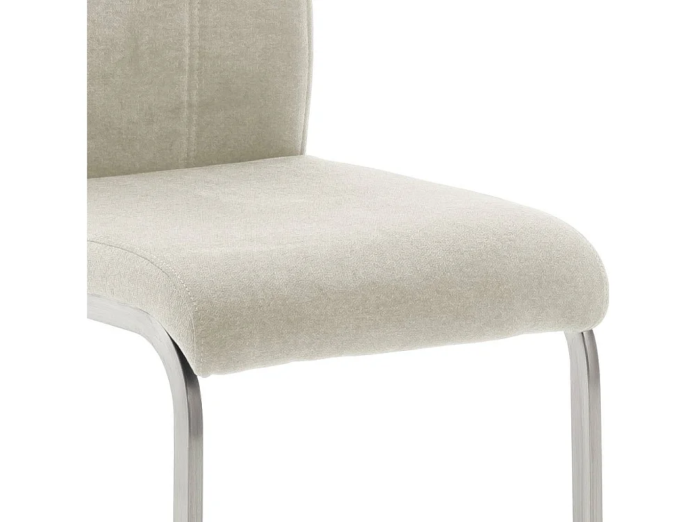 Schwingstuhl Esstischstuhl aus Webstoff mit hoher R�ckenlehne (4er Set)