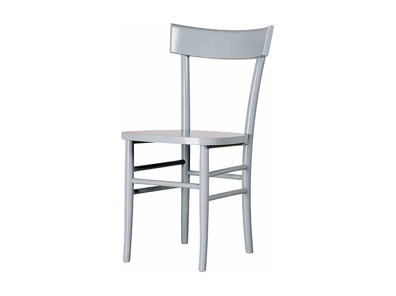 Esszimmerstuhl in Hellgrau Buche (2er Set)