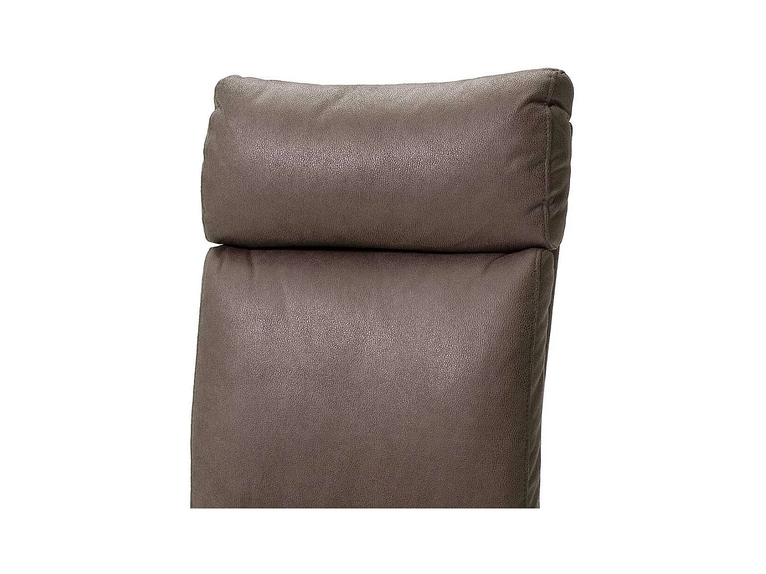 Freischwingerstuhl Set in Braun Kunstleder Edelstahl gebürstet (2er Set)