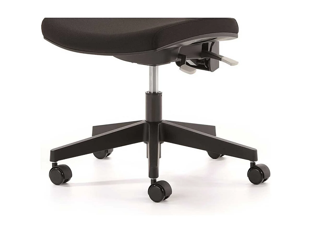 Bürostuhl in Grün Schwarz Netzrücken