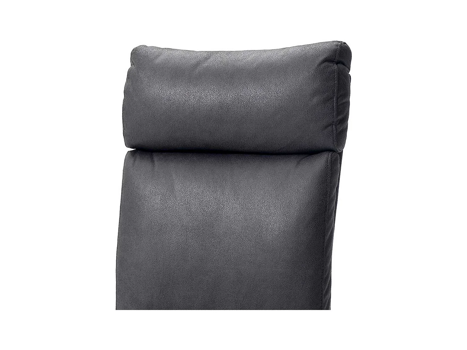 Esszimmer Schwingstuhl in Grau Webstoff Edelstahl gebürstet (2er Set)