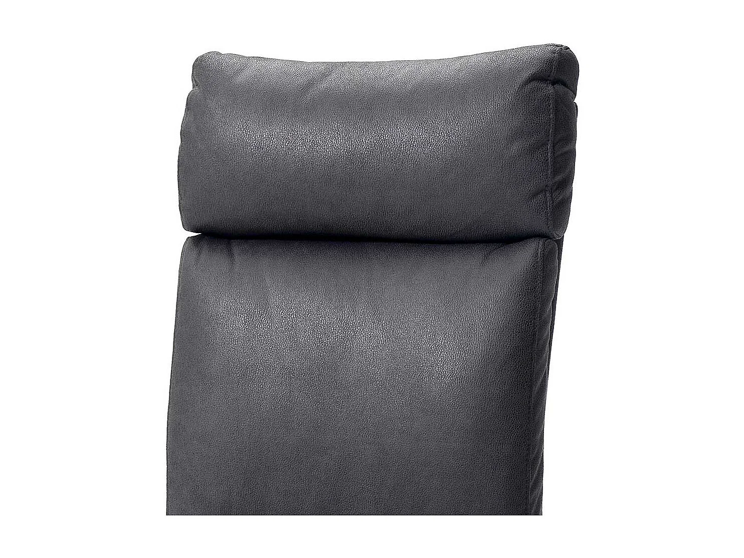 Esszimmer Schwingstuhl in Grau Webstoff Edelstahl gebürstet (2er Set)