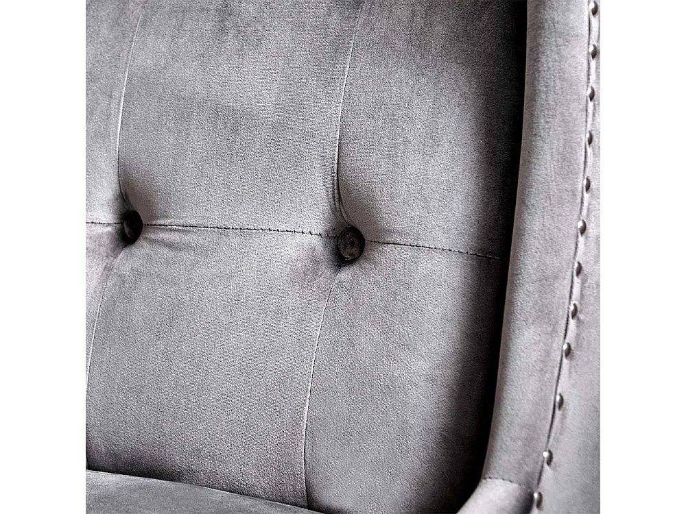 Essstuhl Stuhl im klassischen Stil in Anthrazit