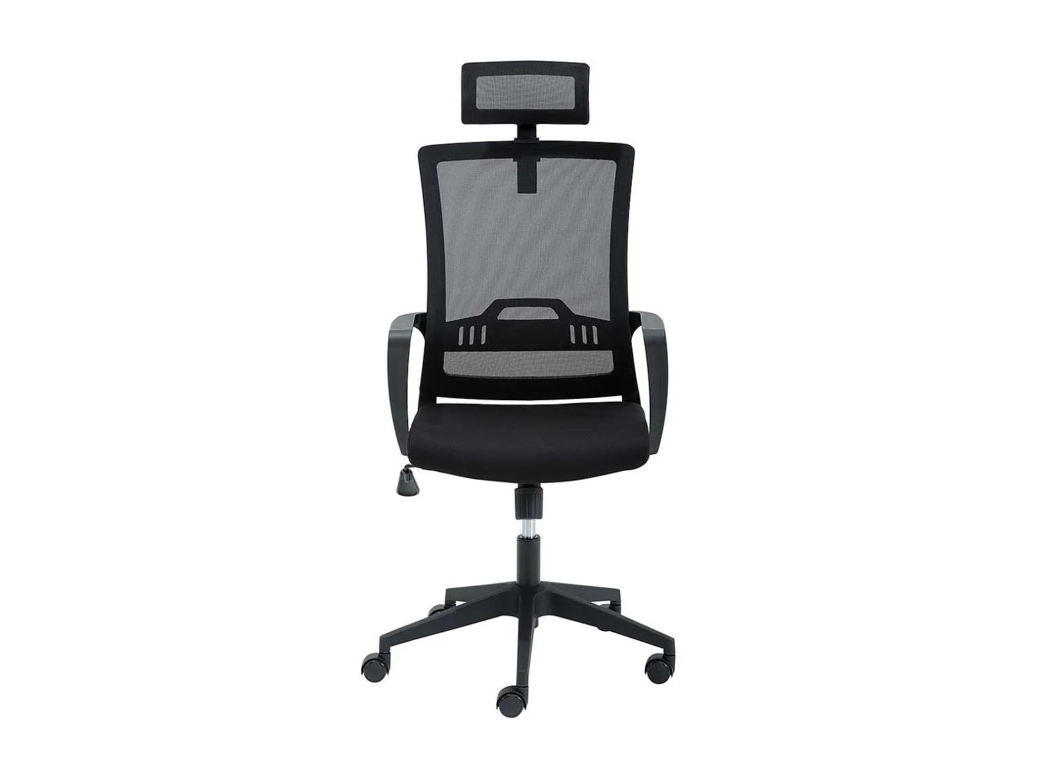 Schreibtisch Drehstuhl mit hoher Lehne höhenverstellbarem Sitz