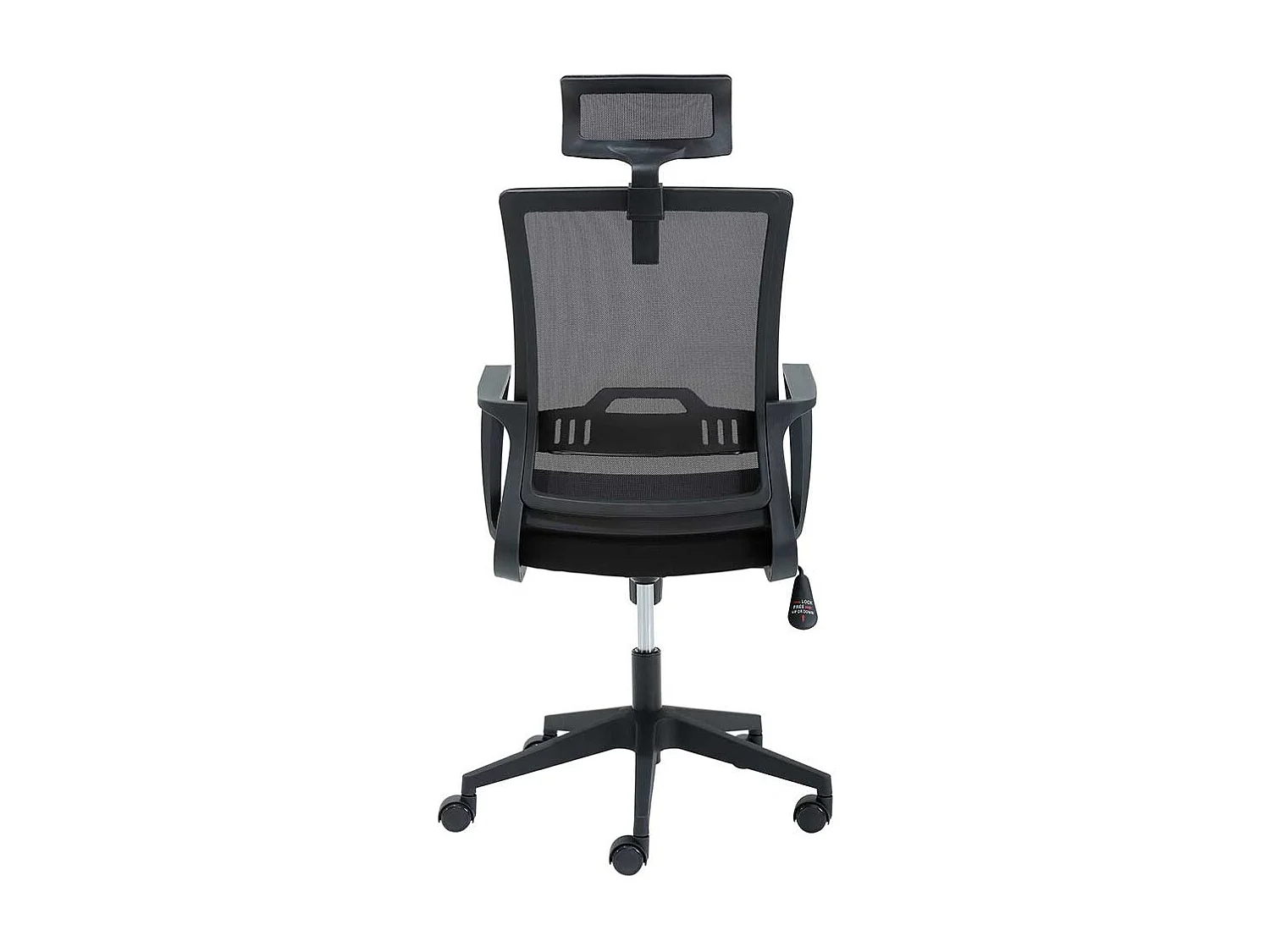 Schreibtisch Drehstuhl mit hoher Lehne höhenverstellbarem Sitz