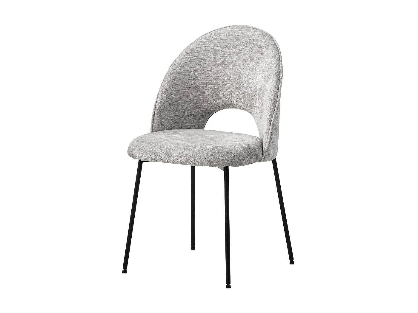 Stuhl Esszimmer Essstuhl mit Gestell aus Metall im Retrostil (2er Set)