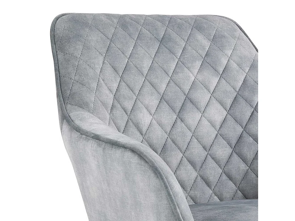 Polsterstuhl Esszimmer in Grau Eichefarben