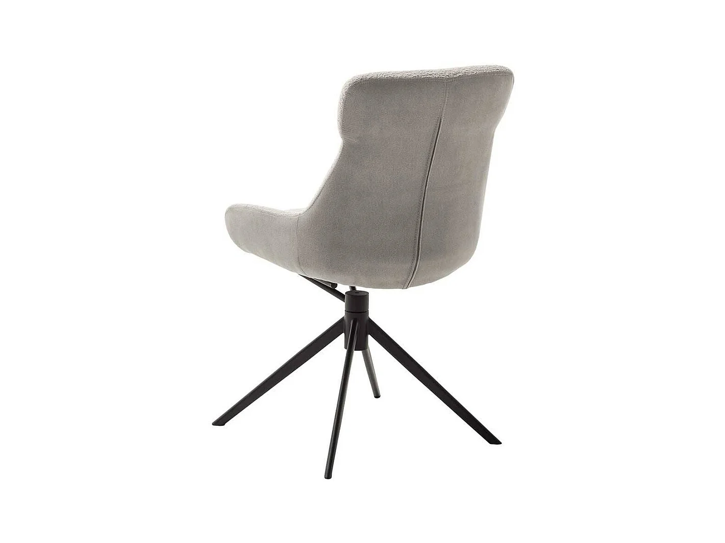 Esszimmerstuhl drehbar gepolsterter Rückenlehne (2er Set)