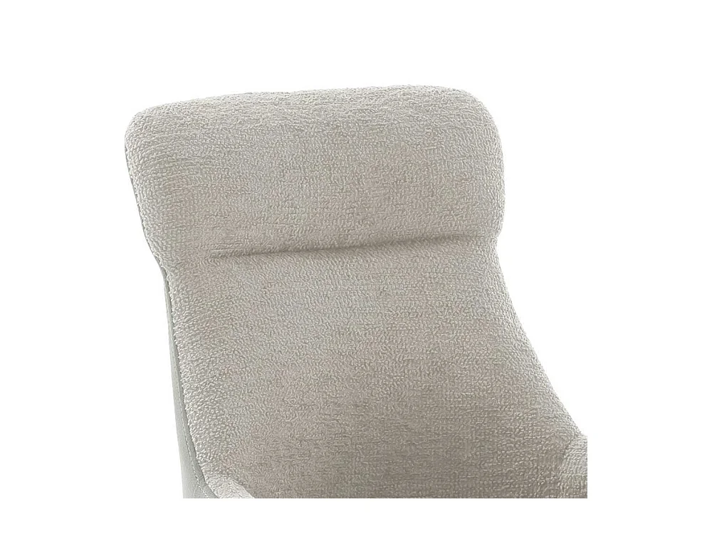 Esszimmerstuhl drehbar gepolsterter Rückenlehne (2er Set)