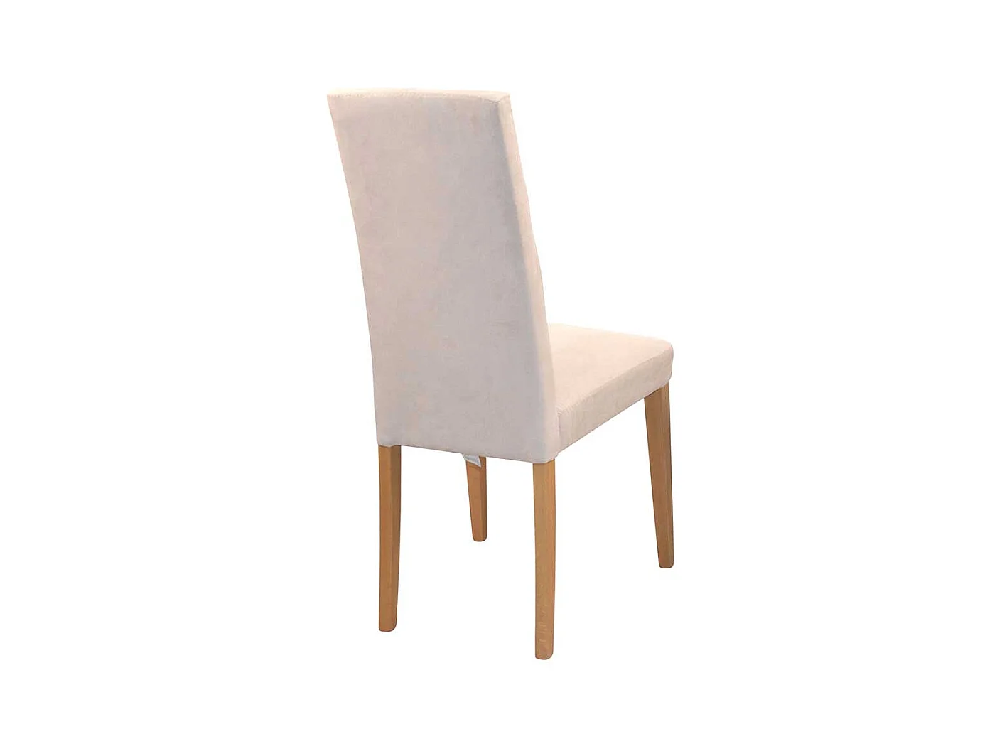 Esszimmer Hochlehner in Beige Kunstleder Eichefarben (2er Set)