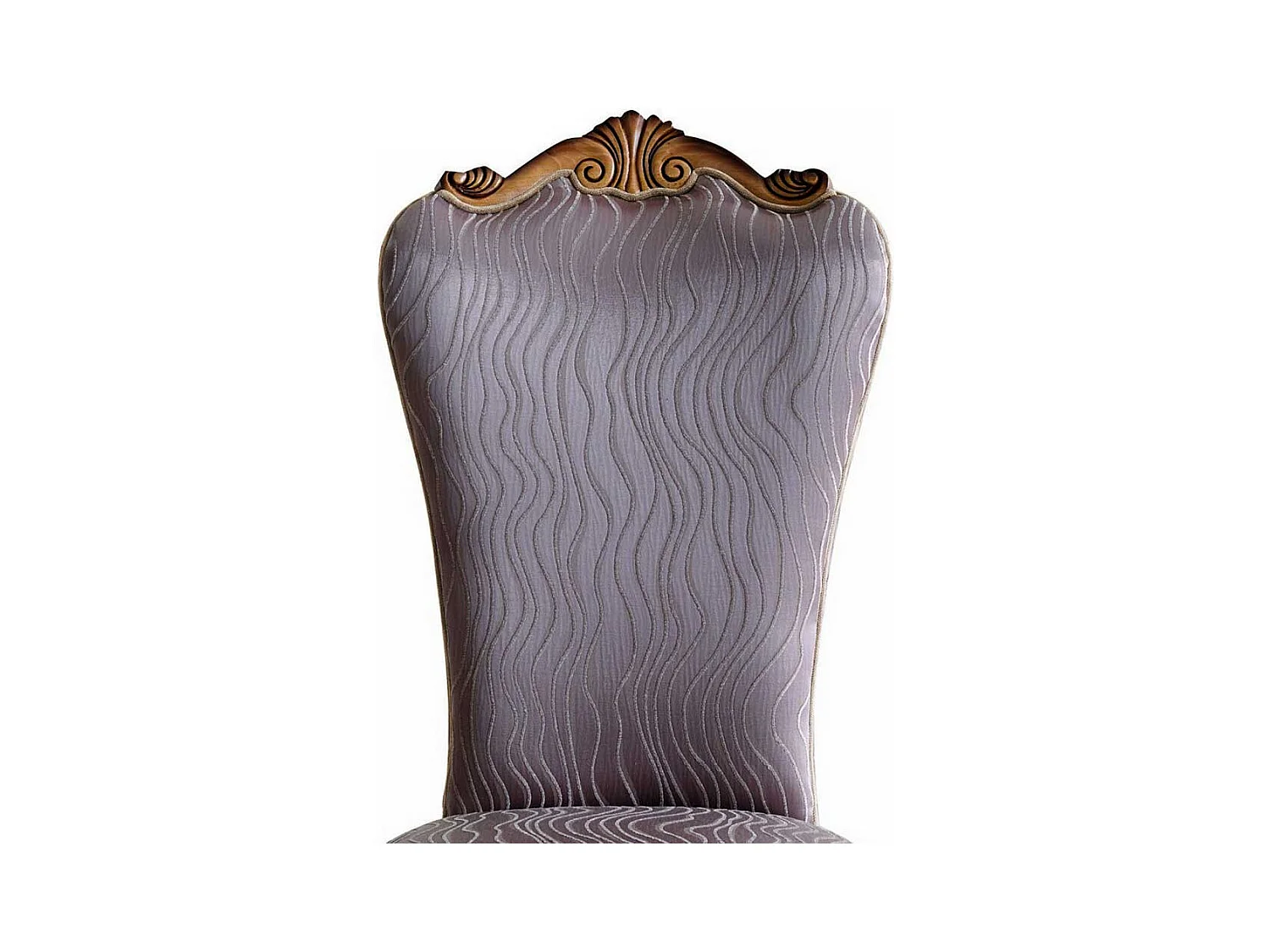 Polsterstuhl Esszimmer hohe Lehne in italienischem Design 53 cm breit