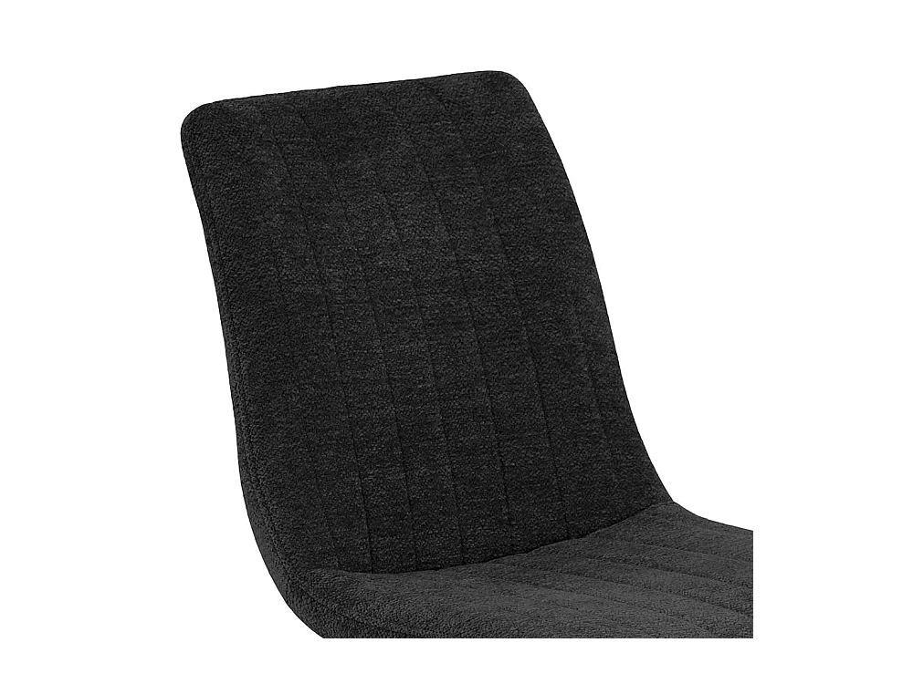 Esstisch Stühle mit Gestell aus Metall Anthrazit (2er Set)