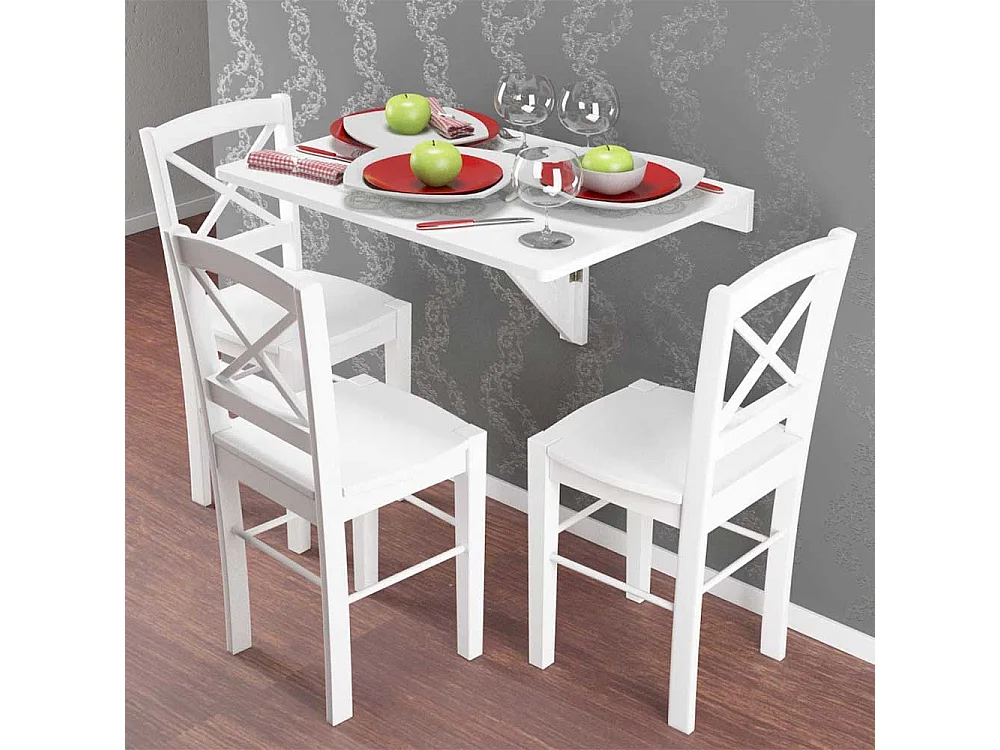 Esszimmerstühle in Weiß 40 cm breit (2er Set)