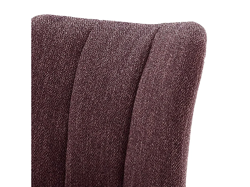 Esstisch St�hle in Dunkelrot drehbar (2er Set)