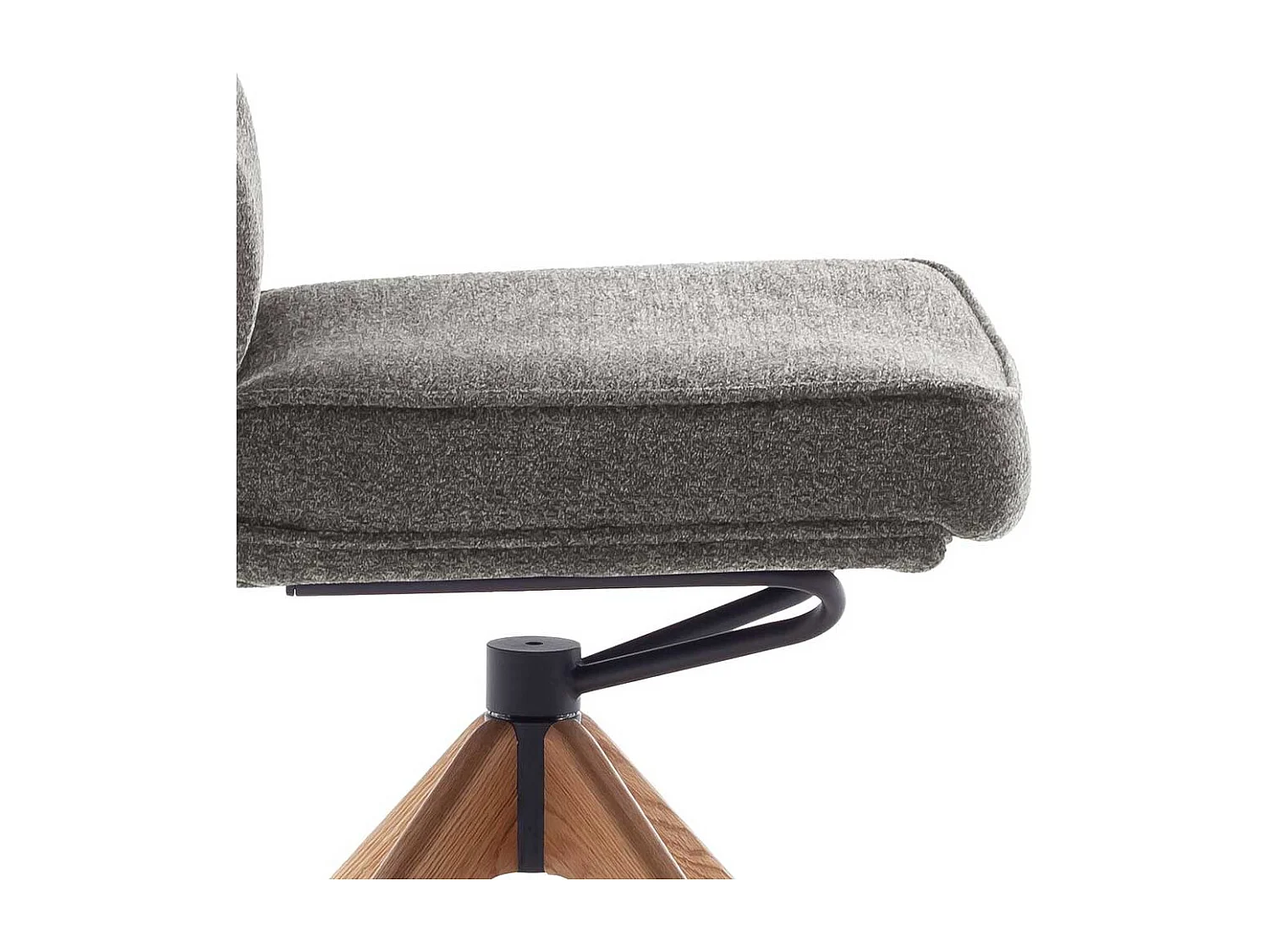 Stuhl Esszimmer Esstischstuhl mit hoher Rückenlehne in Anthrazit (2er Set)