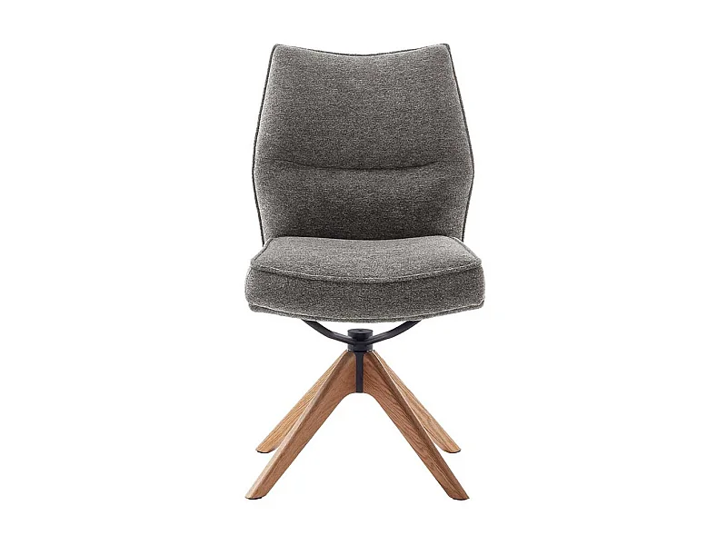 Stuhl Esszimmer Esstischstuhl mit hoher Rückenlehne in Anthrazit (2er Set)