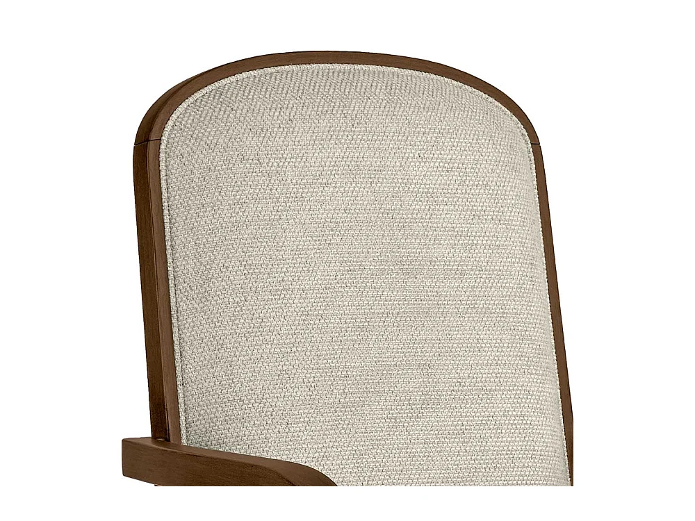 Hochwertiger Armlehnstuhl mit hoher Lehne klassischen Stil