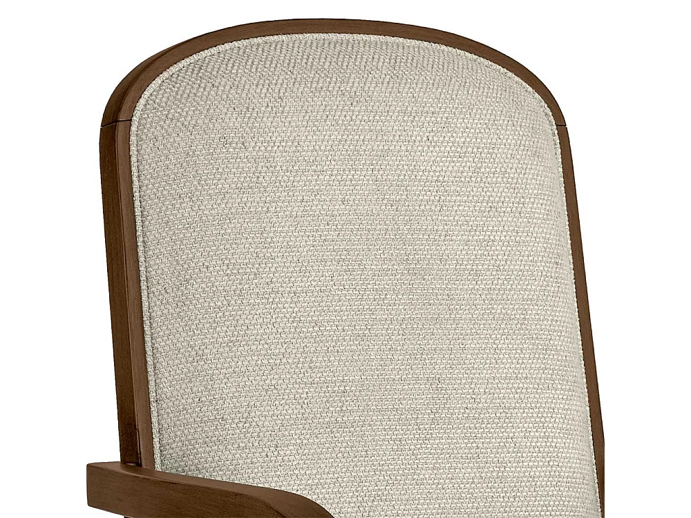 Hochwertiger Armlehnstuhl mit hoher Lehne klassischen Stil