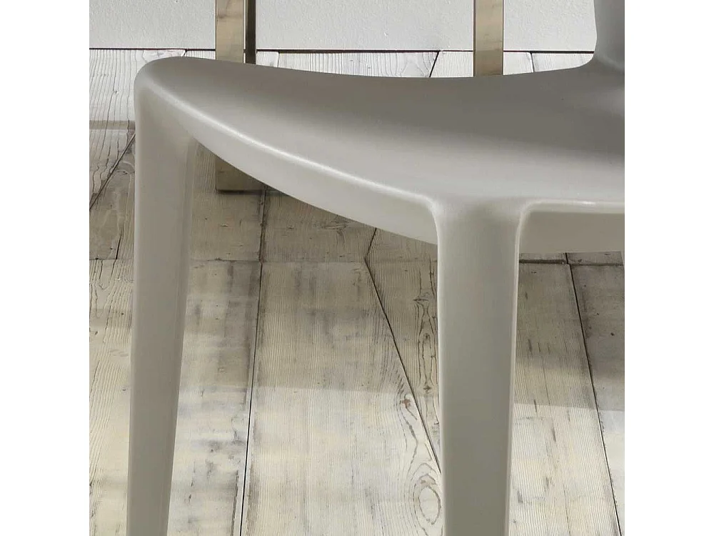 Küchenstuhl in Grau modern (4er Set)