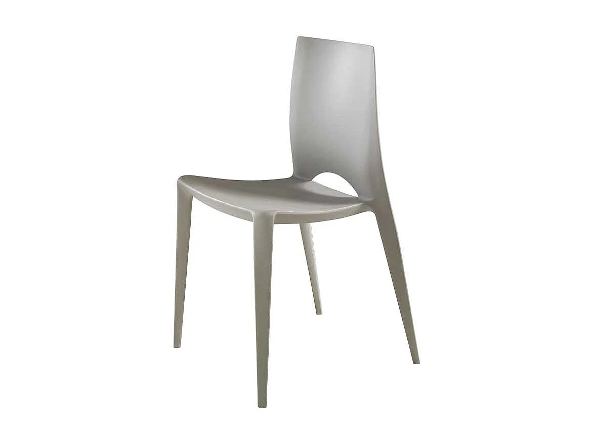 Küchenstuhl in Grau modern (4er Set)