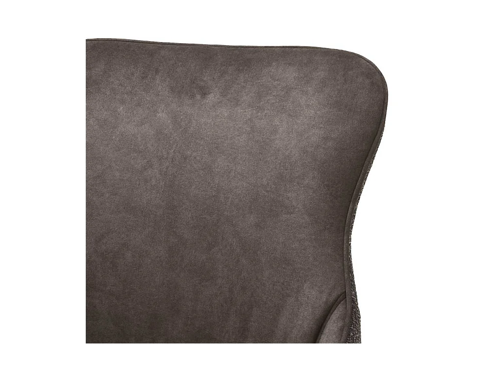 Drehbare Polsterst�hle in Hellbraun Stoff modern (2er Set)
