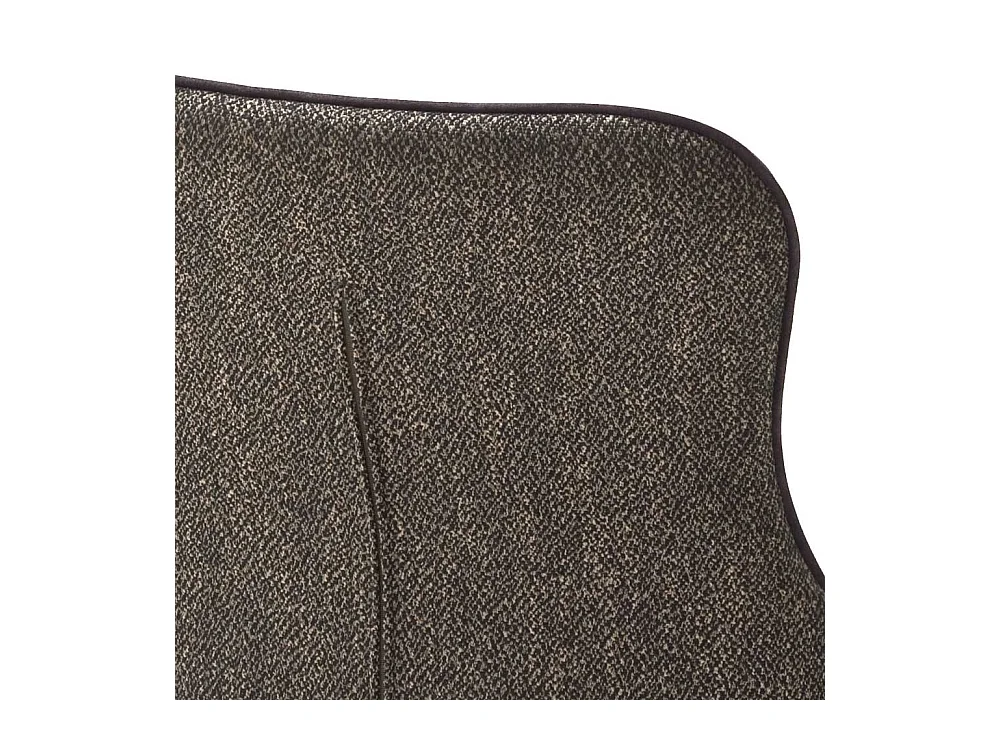 Drehbare Polsterst�hle in Hellbraun Stoff modern (2er Set)