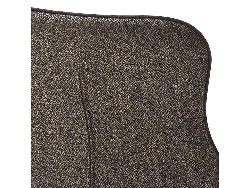 Drehbare Polsterst�hle in Hellbraun Stoff modern (2er Set)