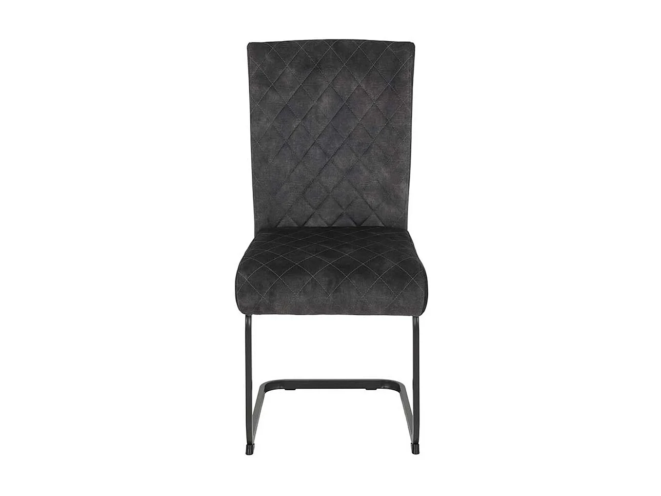 Esstischstuhl mit Gestell aus Metall 49 cm Sitzhöhe (Set)