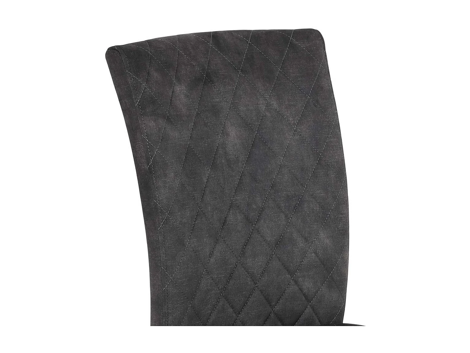 Esstischstuhl mit Gestell aus Metall 49 cm Sitzhöhe (Set)