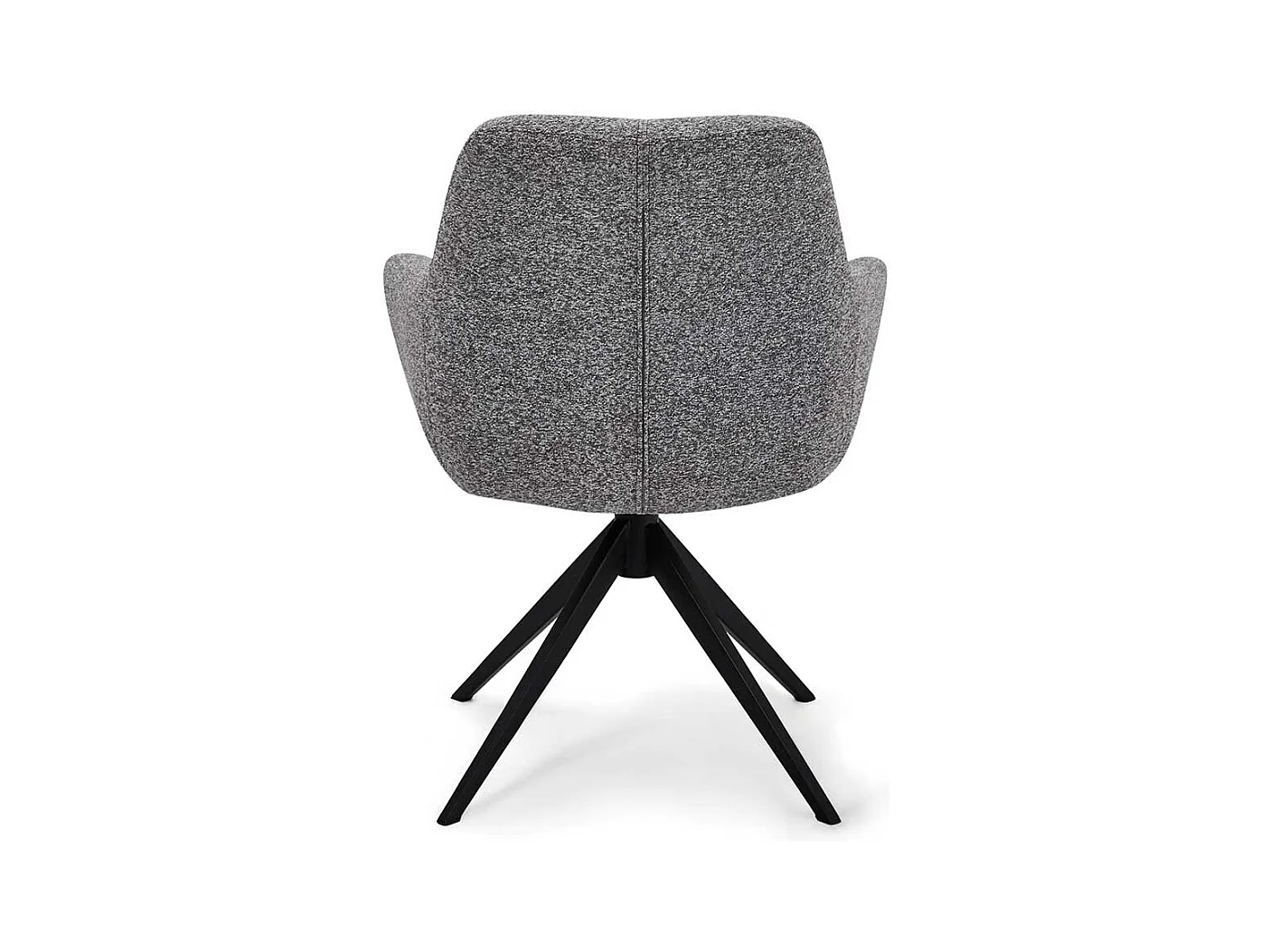 Esstisch Stühle Armlehnstuhl im Skandi Design um 360° drehbar (2er Set)