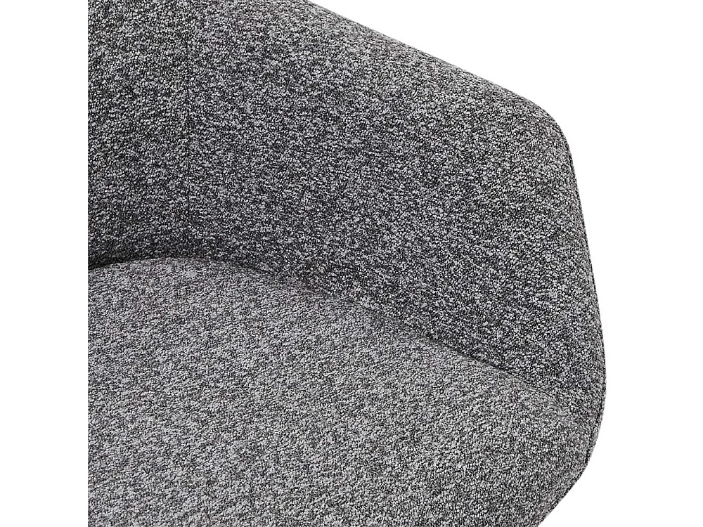 Esstisch Stühle Armlehnstuhl im Skandi Design um 360° drehbar (2er Set)