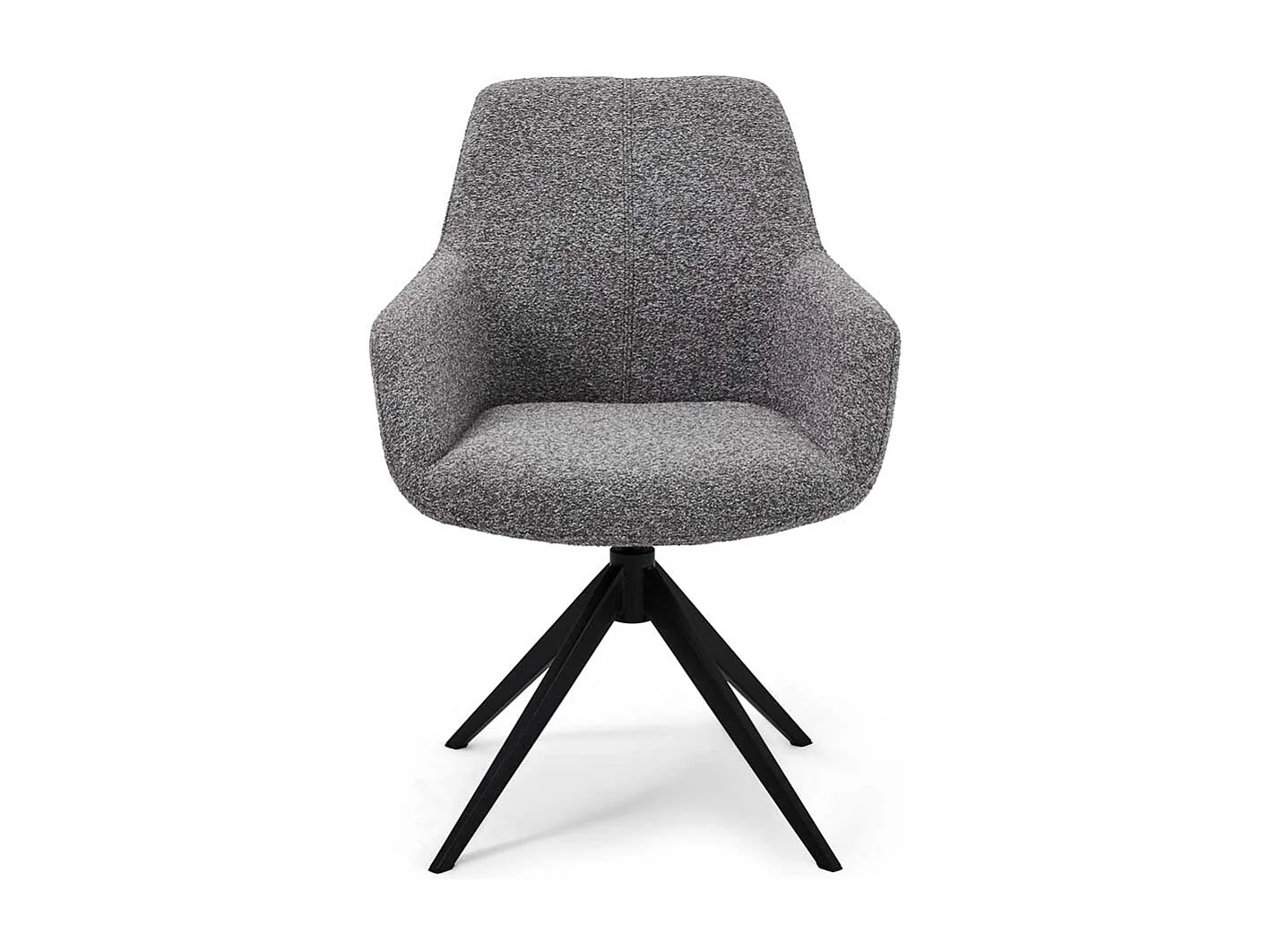 Esstisch Stühle Armlehnstuhl im Skandi Design um 360° drehbar (2er Set)